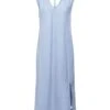 ESPRIT Kleid Mit Saumschlitz Light Blue Lavender 1 ESPRIT Kleid Mit Saumschlitz Light Blue Lavender -Esprit esprit kleid mit saumschlitz light blue lavender