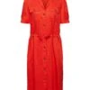 ESPRIT Kleid Orange Red 1 ESPRIT Kleid Orange Red -Esprit esprit kleid orange red