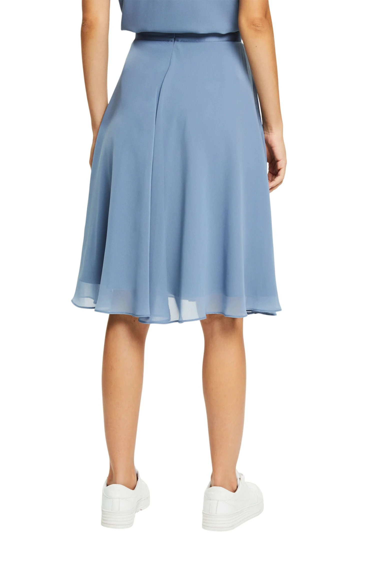 ESPRIT Knielanger Rock Grey Blue 5 ESPRIT Knielanger Rock Grey Blue – Bild 3