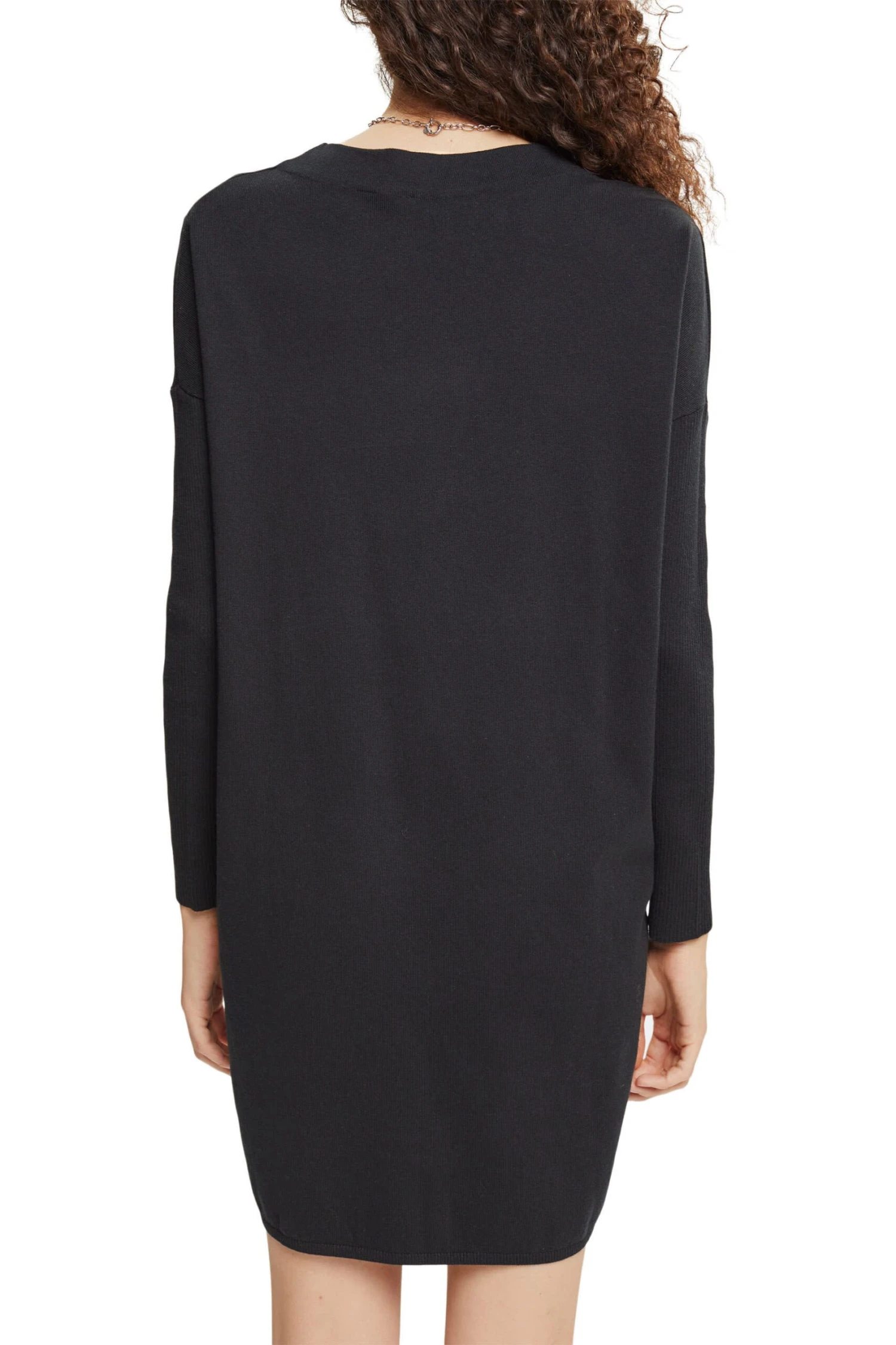 ESPRIT Knielanges Strickkleid Black 5 ESPRIT Knielanges Strickkleid Black – Bild 3