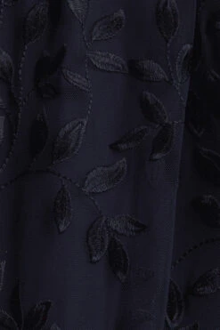 ESPRIT Maxirock Mit Blätter-Applikationen Navy -Esprit esprit maxirock mit blatter applikationen navy 3