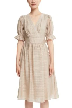 ESPRIT Midikleid Light Taupe 7 ESPRIT Midikleid Light Taupe -Esprit esprit midikleid light taupe 1