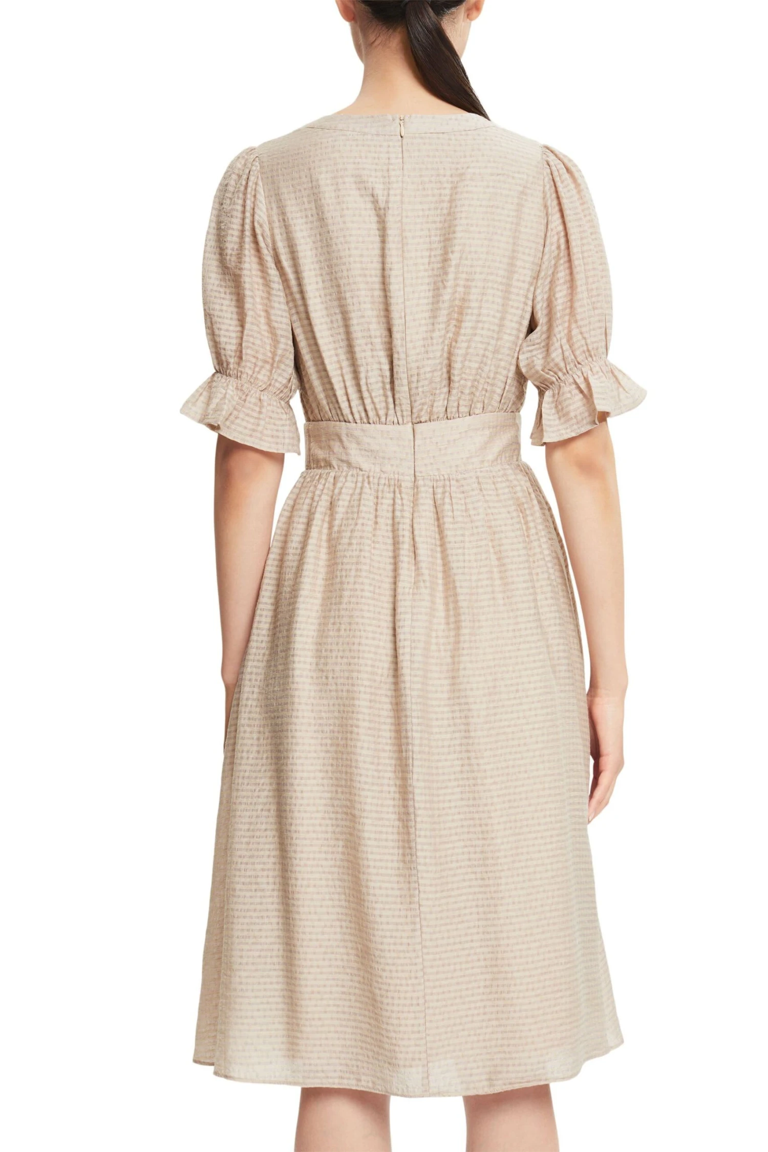 ESPRIT Midikleid Light Taupe 5 ESPRIT Midikleid Light Taupe – Bild 3