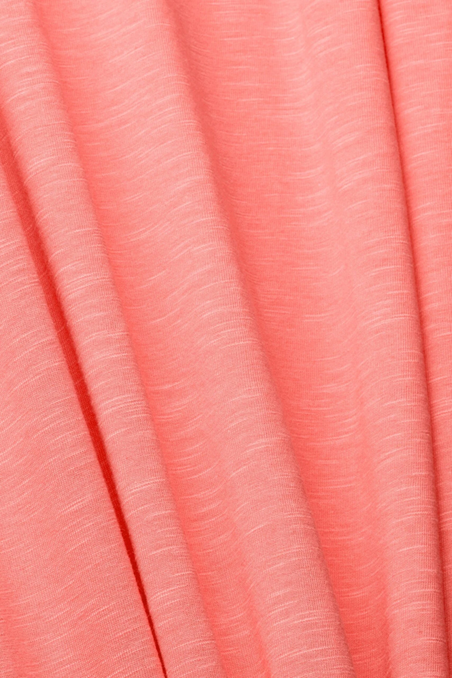 ESPRIT Midikleid Mit Bindegürtel Coral Red 6 ESPRIT Midikleid Mit Bindegürtel Coral Red – Bild 4