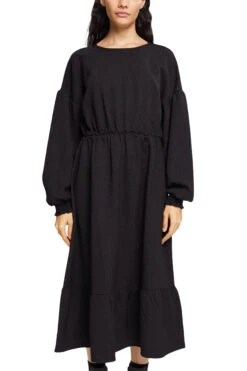 ESPRIT Midikleid Mit Volants Black 7 ESPRIT Midikleid Mit Volants Black -Esprit esprit midikleid mit volants black 1