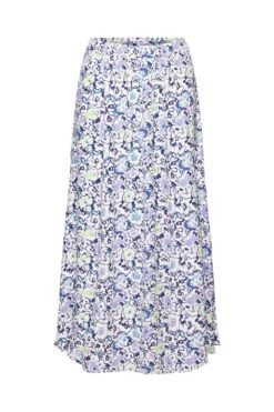 ESPRIT Midirock Mit Allover-Blumenmuster White
