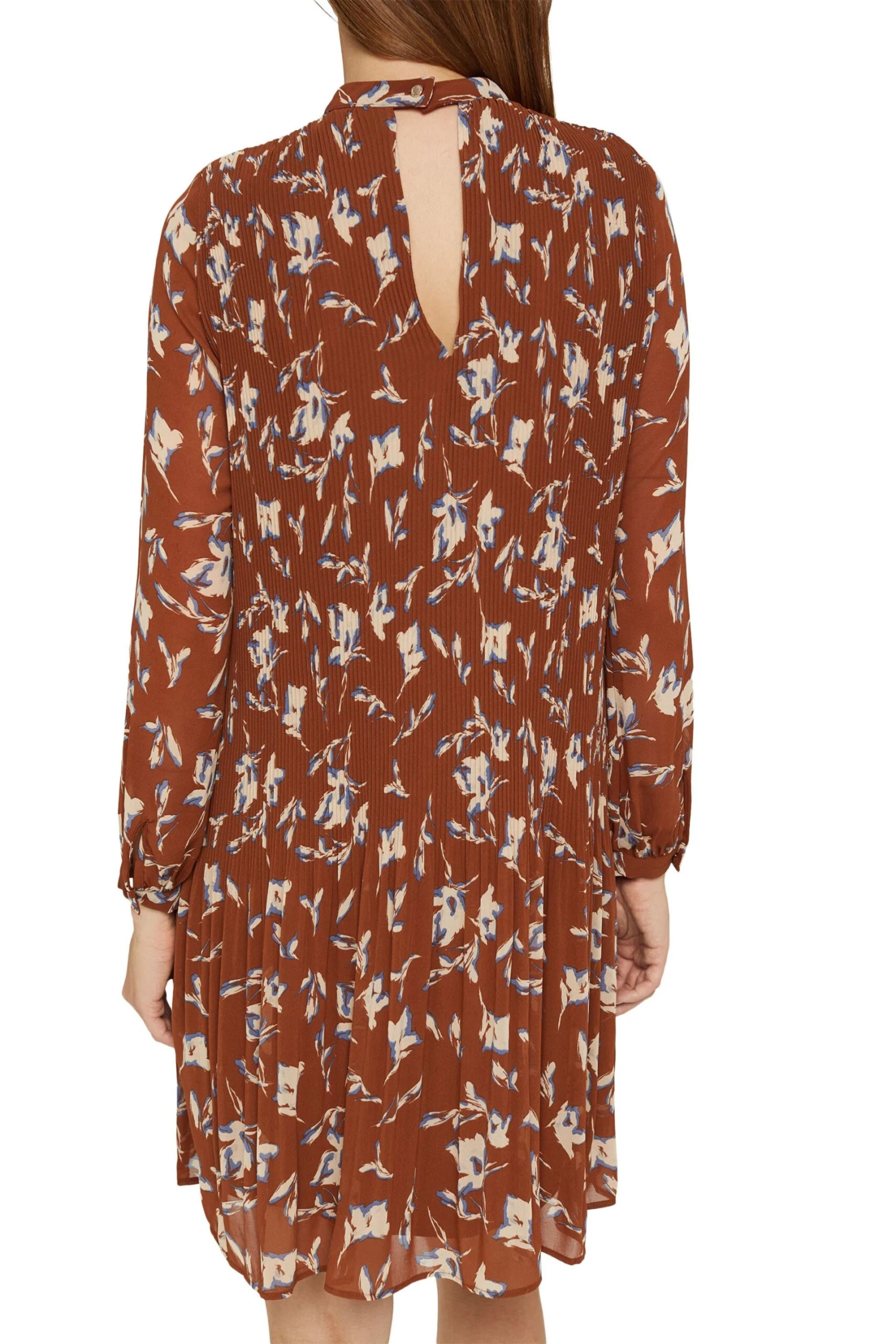 ESPRIT Plisseekleid Terracotta 4 4 ESPRIT Plisseekleid Terracotta 4 – Bild 2