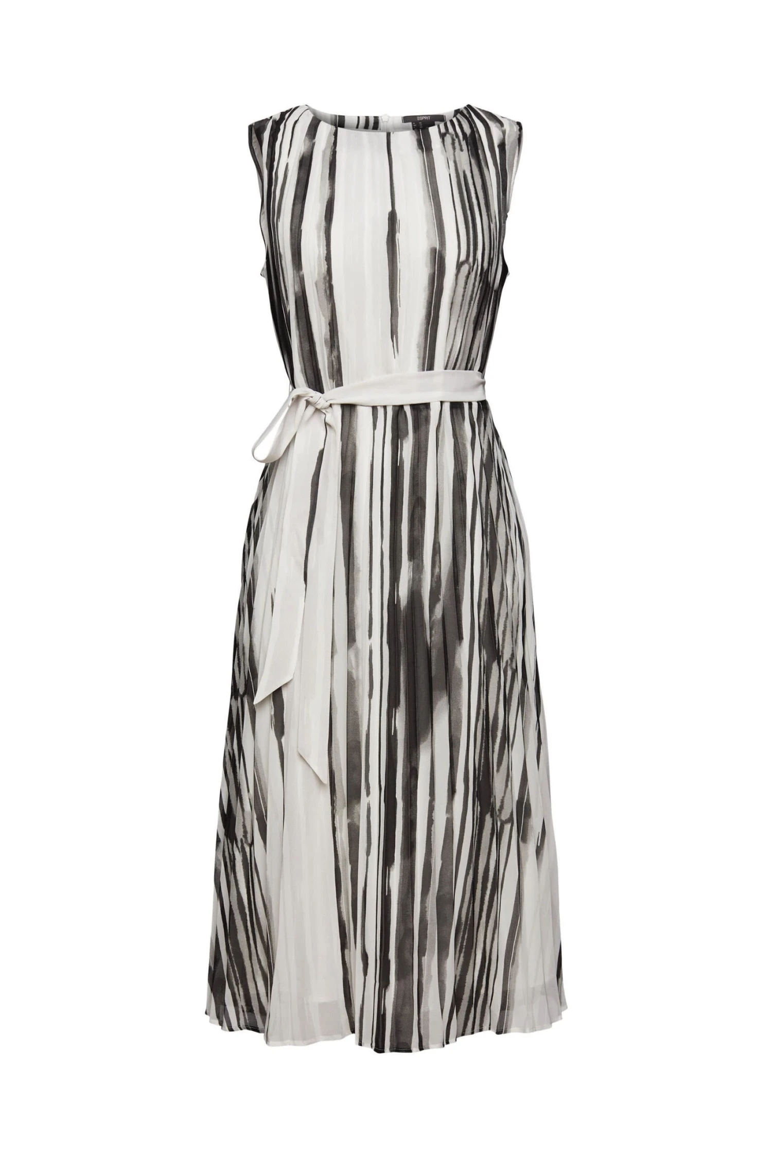 ESPRIT Plissiertes Kleid Black 2 3 ESPRIT Plissiertes Kleid Black 2