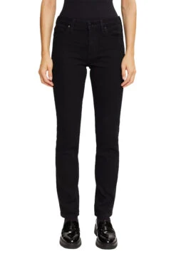 ESPRIT Straight Leg Jeans Black Rinse -Esprit esprit straight leg jeans black rinse 1