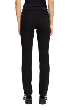 ESPRIT Straight Leg Jeans Black Rinse -Esprit esprit straight leg jeans black rinse 2