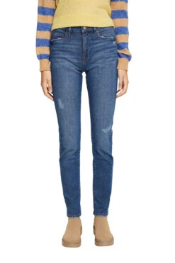 ESPRIT Stretch-Jeans In Destroyed-Optik Blue Medium Washed -Esprit esprit stretch jeans in destroyed optik blue medium washed 1
