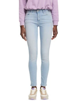 ESPRIT Stretchjeans In Schmaler Passform Blue Bleached -Esprit esprit stretchjeans in schmaler passform blue bleached 1