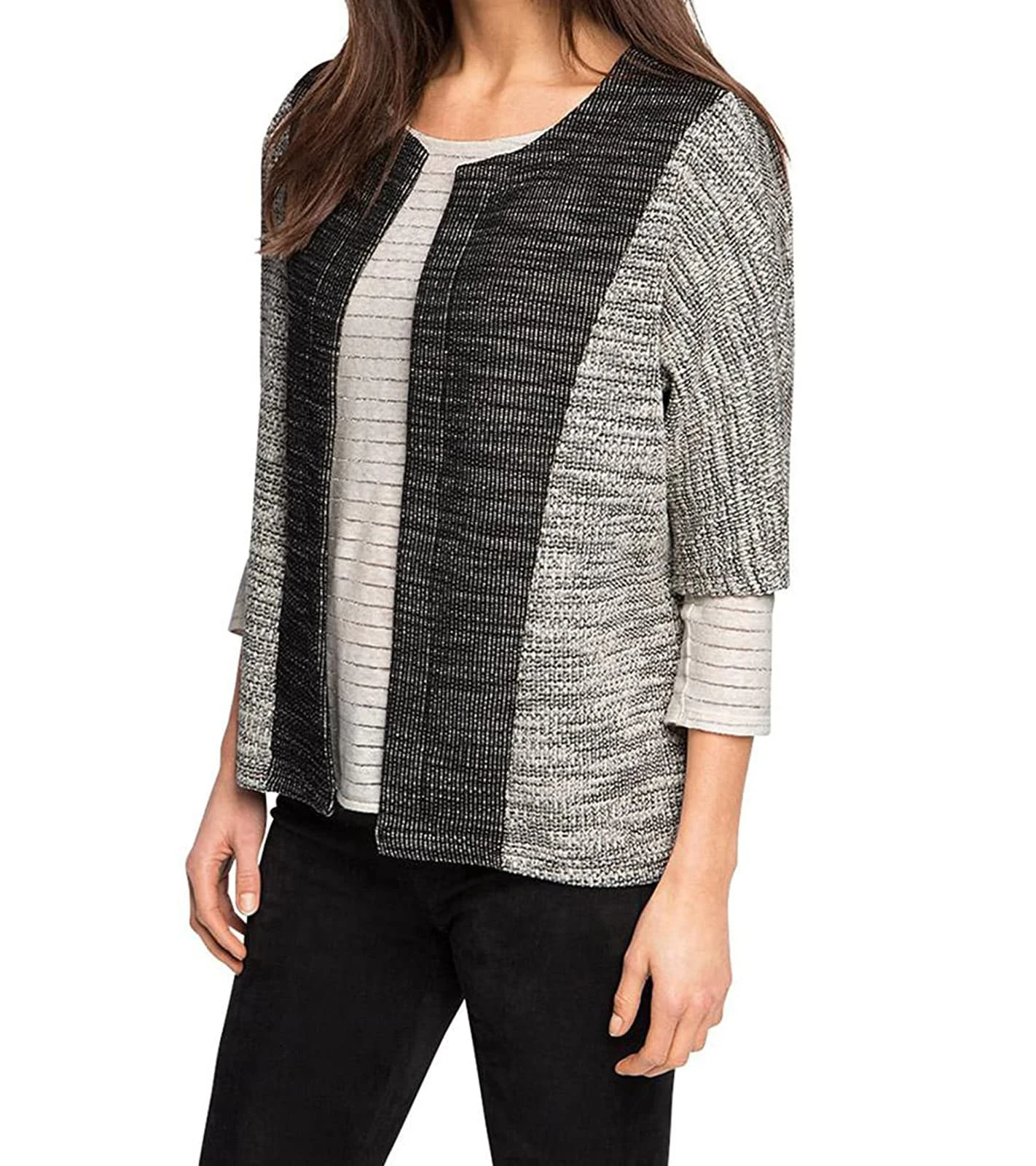 ESPRIT Strick-Jacke In Grau 3 ESPRIT Strick-Jacke In Grau