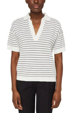 ESPRIT Sweaters Kurzärmlig Off White 4 -Esprit esprit sweaters kurzarmlig off white 4 1