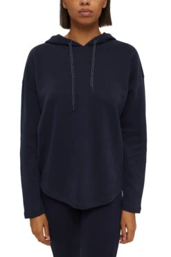 ESPRIT Sweathoodie Mit Weichem Griff Navy -Esprit esprit sweathoodie mit weichem griff navy 1