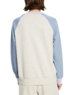 ESPRIT Sweatshirt In Creme/ Hellblau 8 ESPRIT Sweatshirt In Creme/ Hellblau -Esprit esprit sweatshirt in creme hellblau 2