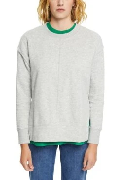 ESPRIT Sweatshirt In Light Grey 5 7 ESPRIT Sweatshirt In Light Grey 5 -Esprit esprit sweatshirt in light grey 5 1