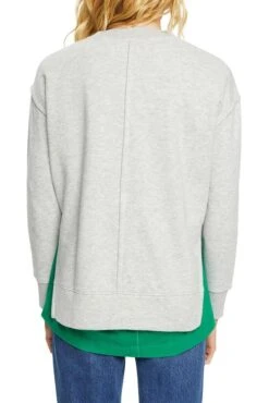 ESPRIT Sweatshirt In Light Grey 5 8 ESPRIT Sweatshirt In Light Grey 5 -Esprit esprit sweatshirt in light grey 5 2