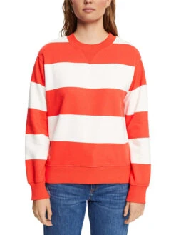 ESPRIT Sweatshirt In Rot/ Weiß -Esprit esprit sweatshirt in rot weiss 1