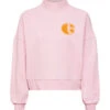ESPRIT Sweatshirt Mit Aufgesetztem Frottée-Logo Light Pink -Esprit esprit sweatshirt mit aufgesetztem frottee logo light pink
