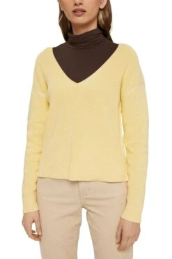 ESPRIT Sweatshirt Pastel Yellow -Esprit esprit sweatshirt pastel yellow 1