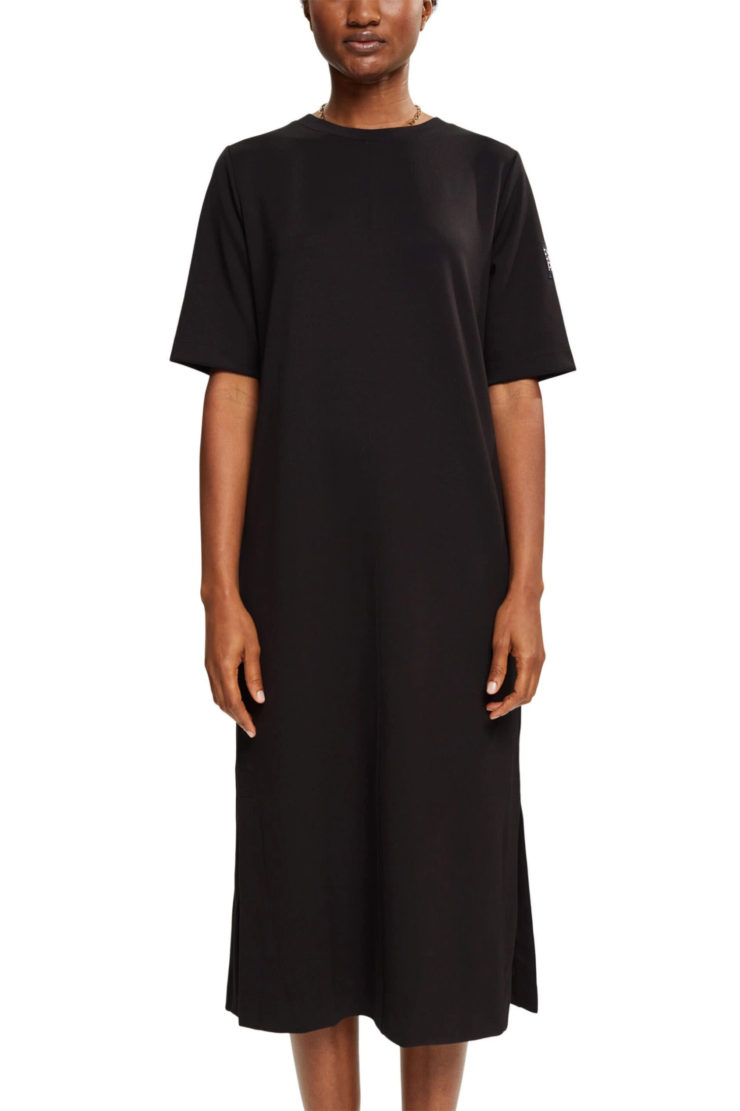 ESPRIT T-Shirt-Kleid In Midilänge Black 4 ESPRIT T-Shirt-Kleid In Midilänge Black – Bild 2