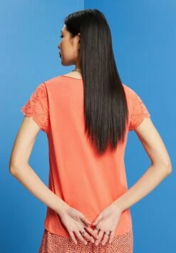 ESPRIT T-Shirt Print - Coral Orange 12 ESPRIT T-Shirt Print - Coral Orange -Esprit f458f4000ae743af9042f96c07f72c7c
