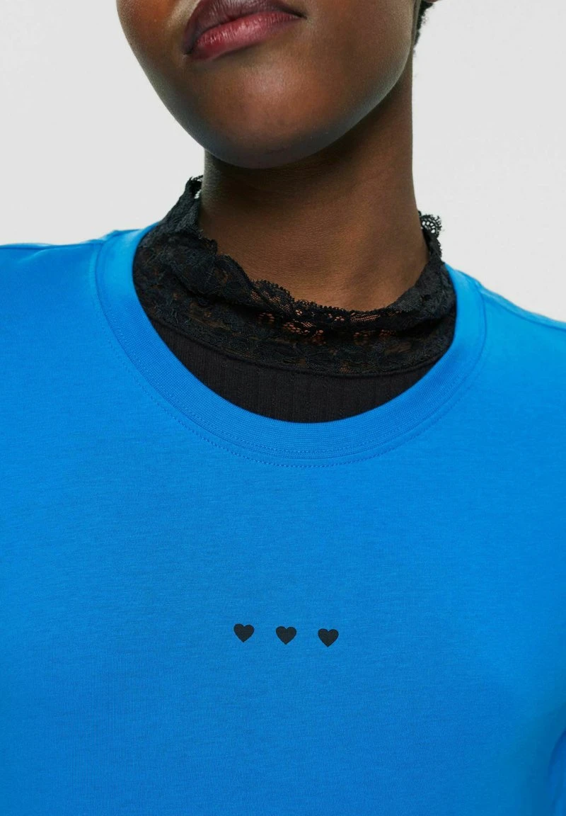Edc By Esprit F AW - T-Shirt Basic - Blue 6 Edc By Esprit F AW - T-Shirt Basic - Blue – Bild 4