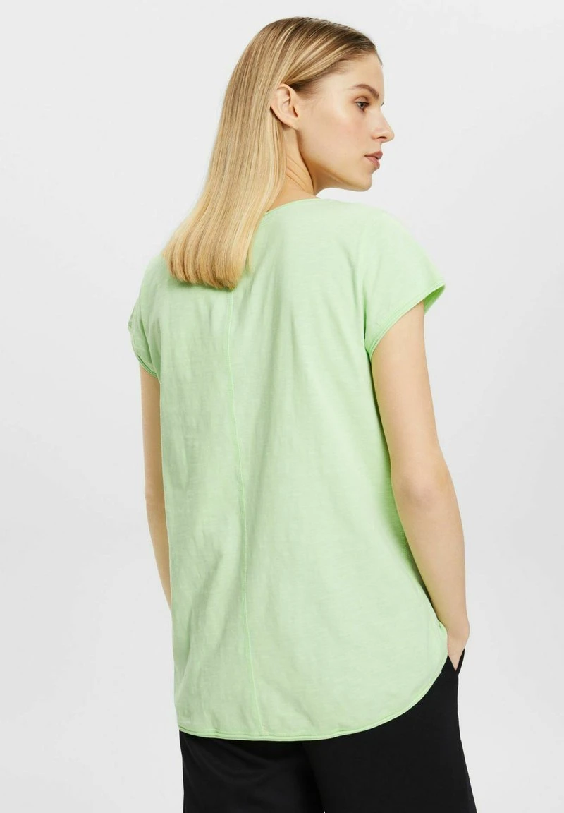 ESPRIT T-Shirt Basic - Citrus Green 5 ESPRIT T-Shirt Basic - Citrus Green – Bild 3