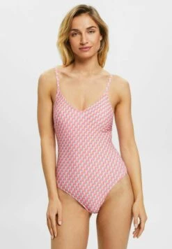 ESPRIT GEOMETRISCHEM - Badeanzug - Pink Fuchsia