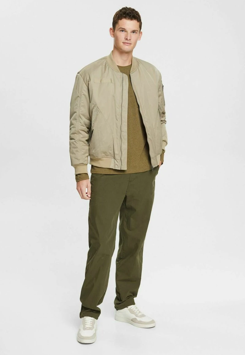 ESPRIT REGULAR FIT - Langarmshirt - Dark Khaki 4 ESPRIT REGULAR FIT - Langarmshirt - Dark Khaki – Bild 2