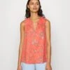 Edc By Esprit BLOUSE - Top - Coral Orange 2 Edc By Esprit BLOUSE - Top - Coral Orange -Esprit fa172531a6314e82855904daa64cfd6a