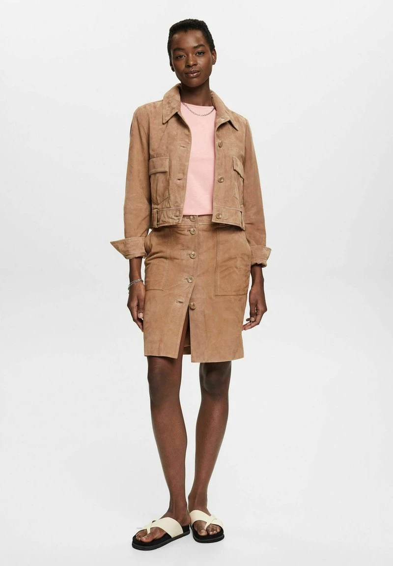 ESPRIT MIT RUNDHALSAUSSCHNITT - T-Shirt Basic - Pink 4 ESPRIT MIT RUNDHALSAUSSCHNITT - T-Shirt Basic - Pink – Bild 2