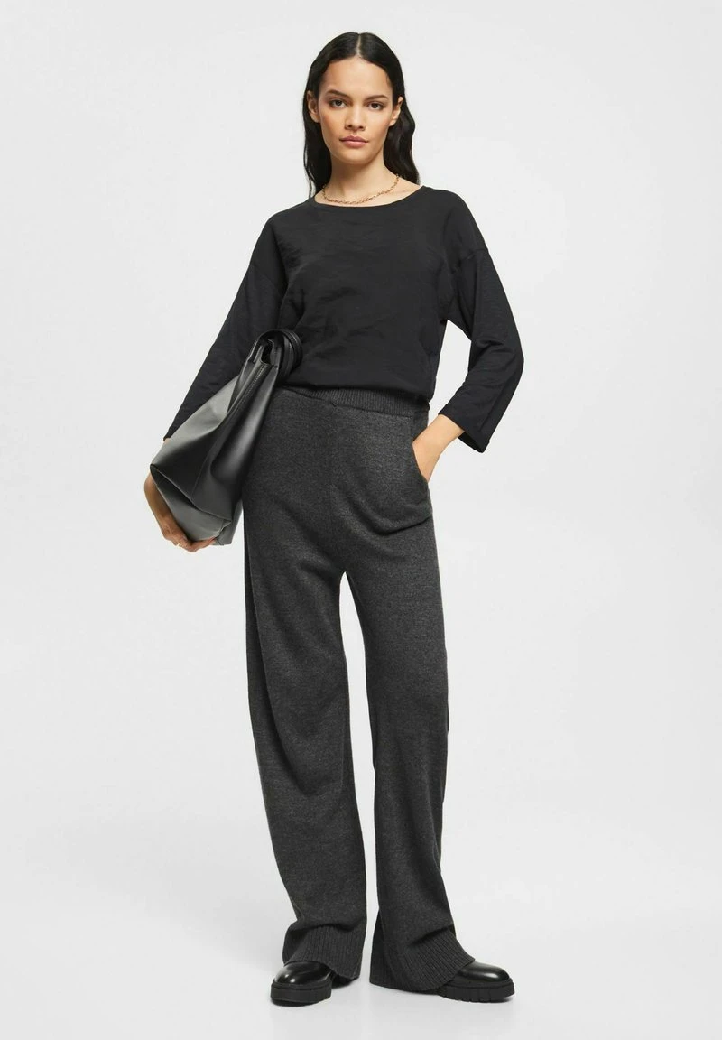 ESPRIT Langarmshirt - Black 4 ESPRIT Langarmshirt - Black – Bild 2