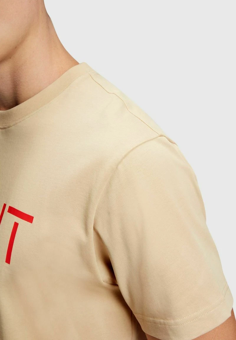 ESPRIT MIT LOGO - T-Shirt Print - Sand 5 ESPRIT MIT LOGO - T-Shirt Print - Sand – Bild 3